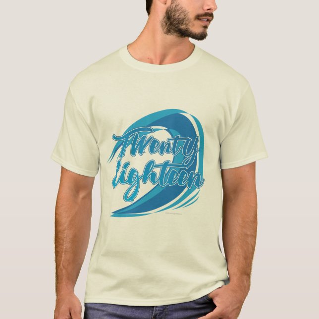 Blaue Welle 2018 T-Shirt (Vorderseite)
