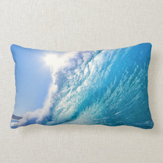 Blaue Welle Lendenkissen
