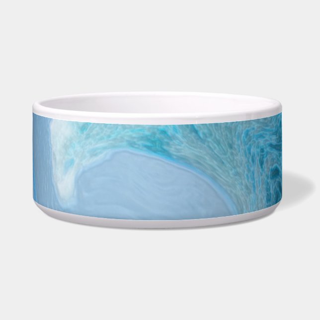 Blaue Welle Napf (Vorderseite)