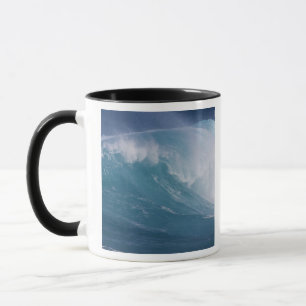 Blaue Welle stürzt, Maui, Hawaii, USA Tasse