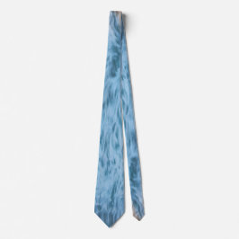 Blaue Wellen Krawatte