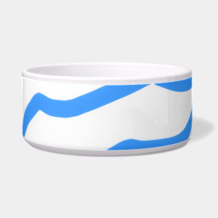 Blaue Wellen Napf
