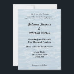 Blaue Winterschneehochzeit Einladung<br><div class="desc">Schnee angepasste personalisierte Hochzeitseinladungen Friedlich Dreams hat inspirierende Geschenke, die Sie auf den Shirts, iPhone, iPad, iPod Touch-Gehäuse, Ärmel und Skins finden können. Sie finden unsere Geschenke auch auf Mauspads, Kaffeetassen, Plakaten, Leinendrucken, Untersetzer, Kissen, Flip Flops, Magneten und vieles mehr. Wir haben auch mädchenhaft, trendig, Hipster chic, nautisch, Zickzack, Vintag,...</div>