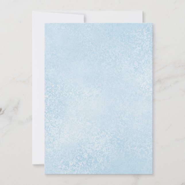 Blaue Wirbel - Blinddruckpapier (Vorderseite)