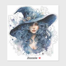 BLAUE WITCH [2] AUFKLEBER