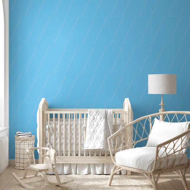 Blaue Wohngestaltung Tapete (Kinder)
