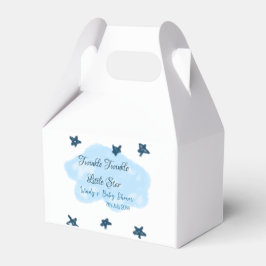 Blaue Wolken blinkeln Twinkle Little Star Baby Sho Geschenkschachtel