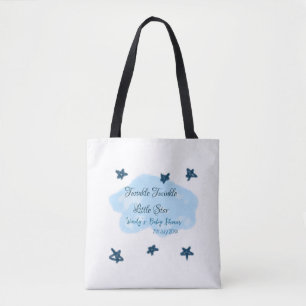Blaue Wolken blinkeln Twinkle Little Star Baby Sho Tasche