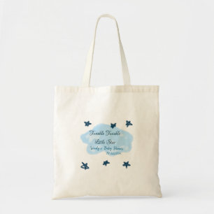 Blaue Wolken blinkeln Twinkle Little Star Baby Sho Tragetasche