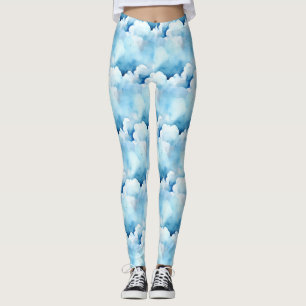 Blaue Wolken Leggings