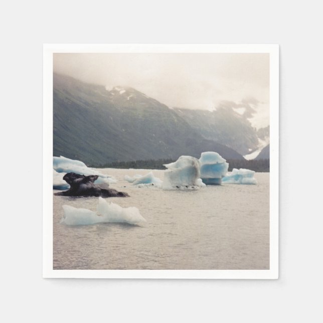 Blaueis Serviette (Vorderseite)