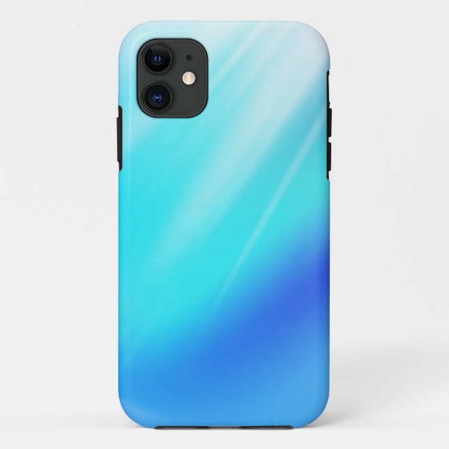 Blauer Abstrakter Hintergrund Case-Mate iPhone Hülle (Rückseite)