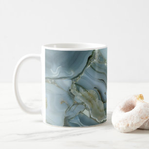 Blauer Achat Kaffeetasse