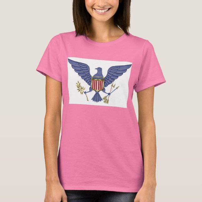 Blauer Adler T-Shirt (Vorderseite)