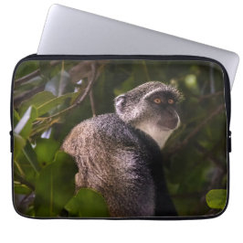 Blauer Affe, Sansibar Laptopschutzhülle