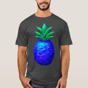 Blauer Ananas TShirt 1