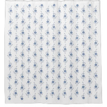 Blauer Anemon-Blume und -Pocken