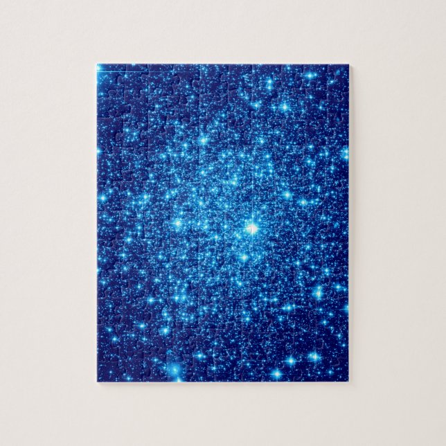 Blauer Astralglitter (Vertikal)