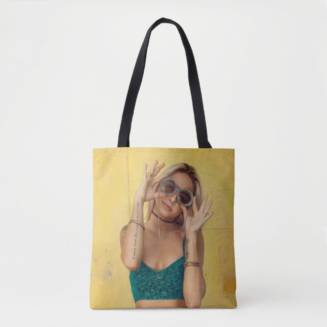 Blauer BALETTE mit Sonnenbrille  Tasche (Vorderseite)