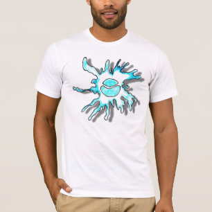 Blauer Ball T-Shirt