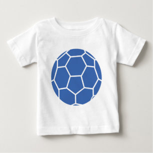 blauer Ballhandball Baby T-shirt