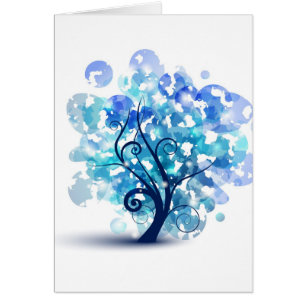 Blauer Baum