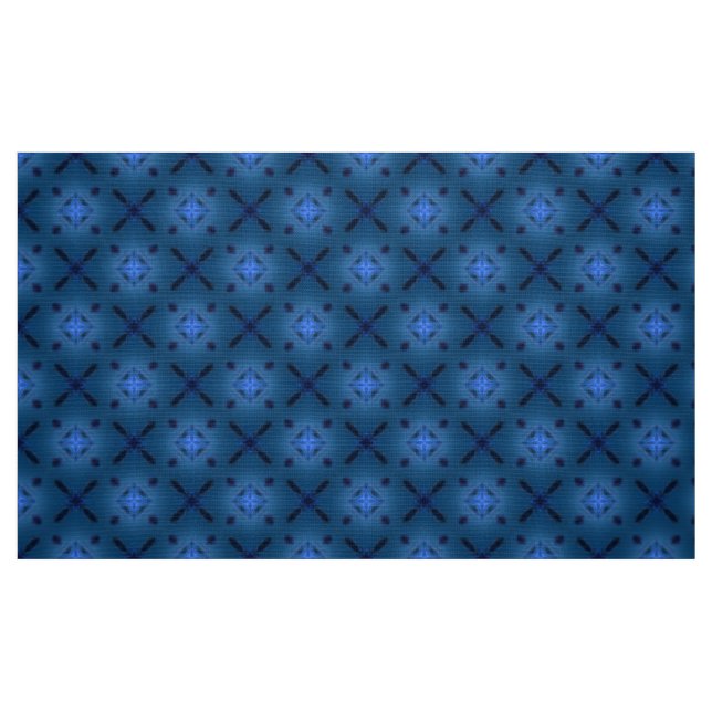 Blauer Baumwollstoff von der Werft Stoff (Fat Quarter (45,7 x 55,9 cm))