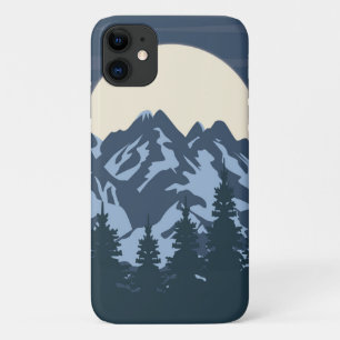 Blauer Bergblick Case-Mate iPhone Hülle
