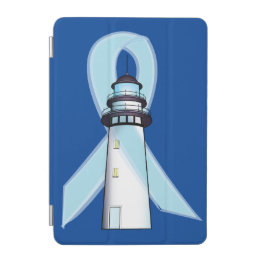 Blauer Bewusstseins-Band-Leuchtturm der Hoffnung iPad Mini Hülle