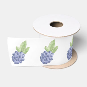 Blauer BlackBerry Satinband