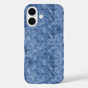 Blauer Blasenverpackung iPhone 16 Hülle
