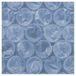 Blauer Blasenverpackung Stoff