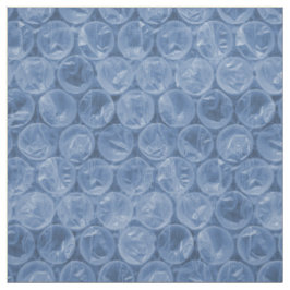 Blauer Blasenverpackung Stoff