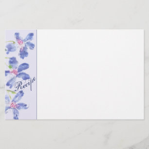 Blauer Blauer Briefpapier