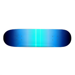 Blauer Blitzschlag Skateboard