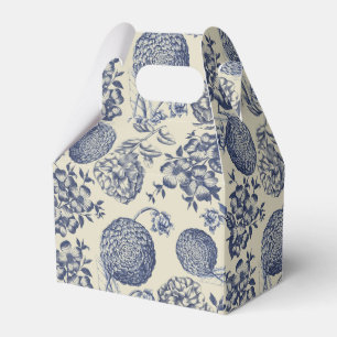 Blauer Blume Blumen Geschenkschachtel