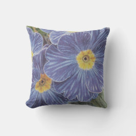 Blauer Blume Blumenkissen im Freien für den Garten Kissen Für Draußen