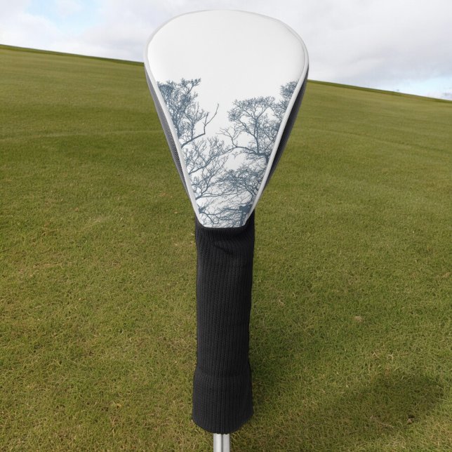 Blauer Bottom Trees Tropical Boho Golf Headcover (Von Creator hochgeladen)