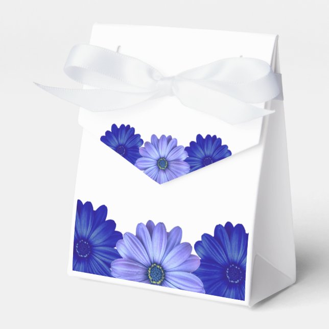 Blauer Brautparty Geschenkschachtel (Vorderseite)