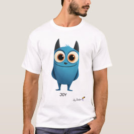 Blauer Buchstabe | Spaß beim Design T-Shirt