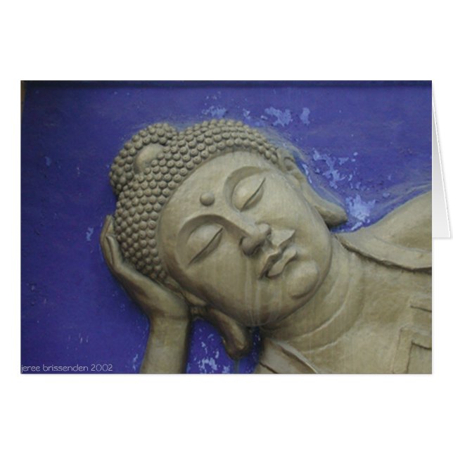 Blauer Buddha (Vorderseite (Horizontal))