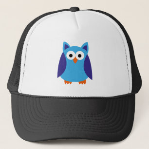 Blauer Cartoon Truckerkappe