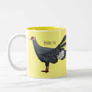 Blauer Cartoon Zweifarbige Tasse