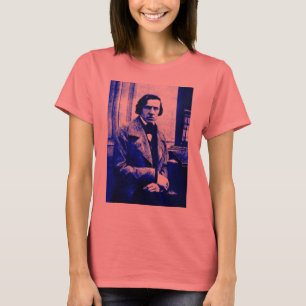 Blauer Chopin T-Shirt