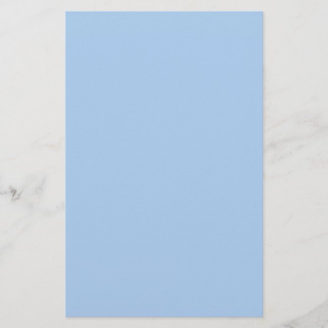 Blauer Cornflower Blau Farbe Briefpapier (Vorderseite)