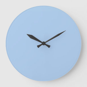 Blauer Cornflower Blau Farbe Große Wanduhr