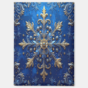 Blauer Dekorativer Weihnachtsmagnet Magnet