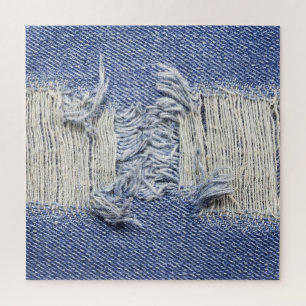 Blauer Denim: Jeans Textur.
