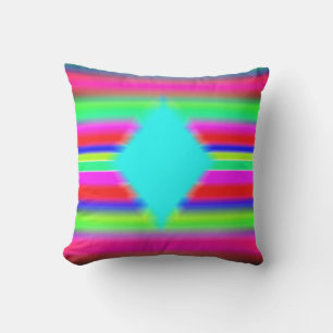 Blauer Diamant Kissen