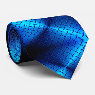 Blauer Diamanthalsband Krawatte